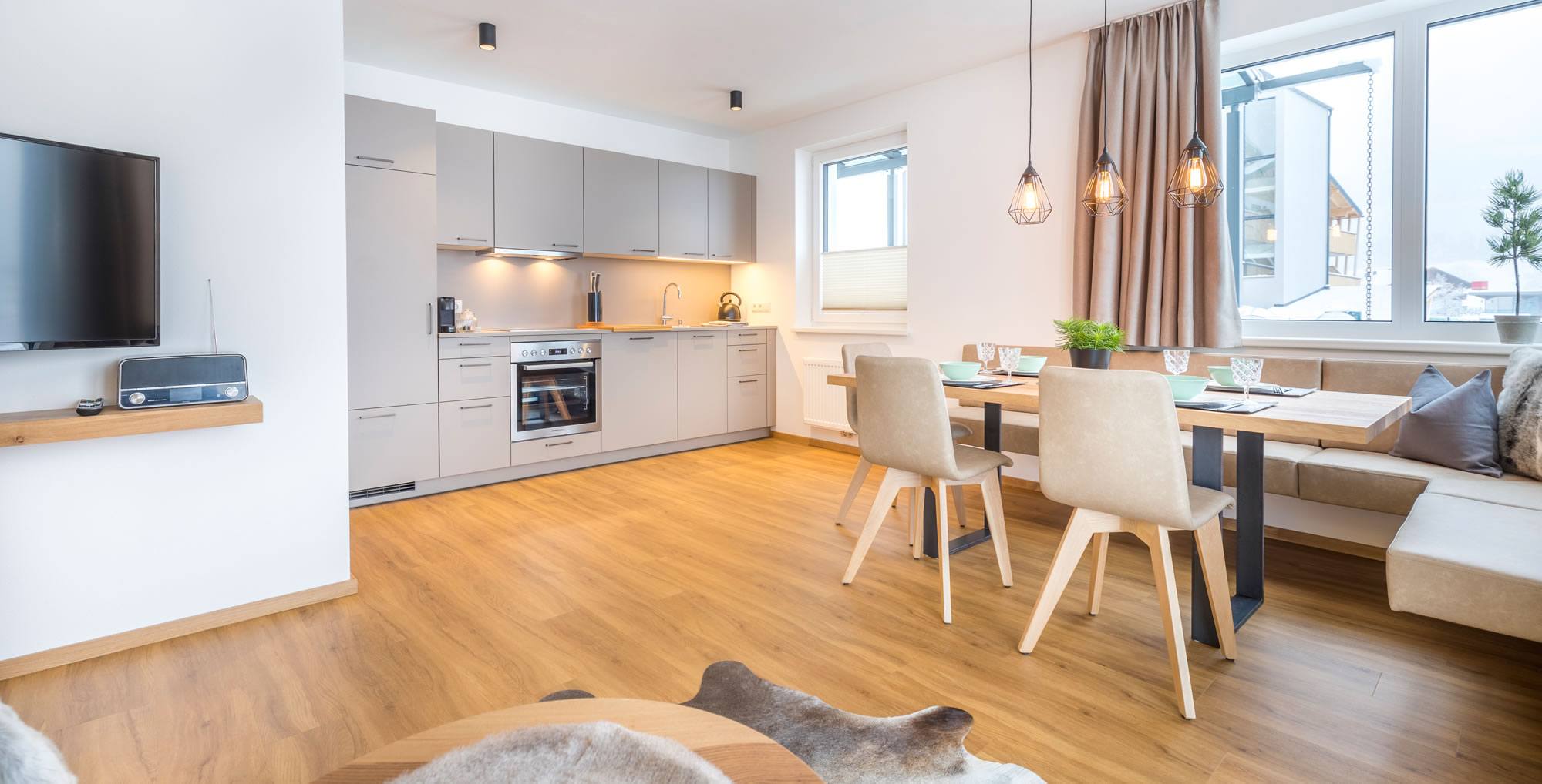 Traumhaft schöne Appartements im Appartementhaus Die Bleibe in Flachau
